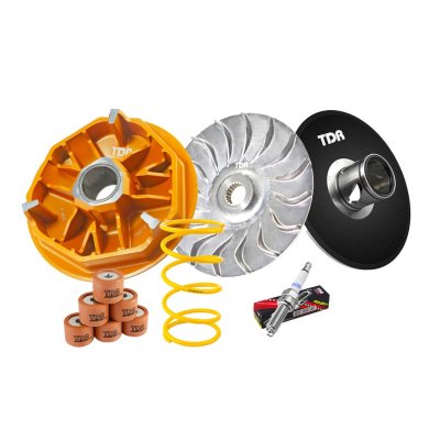 TDR Package Zozz Golden for X-Max (B74) with Sliding Sheave Black 