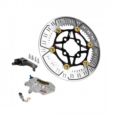 RPD Package Caliper Blitz Axial Left 4P Disc Rotor Matrix 260mm with Bracket