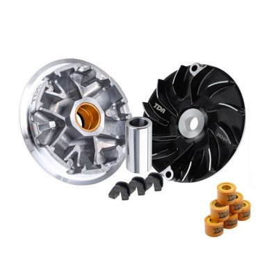 TDR Package CVT Pulley Assy & CVT Roller for Beat FI ESP (K25)