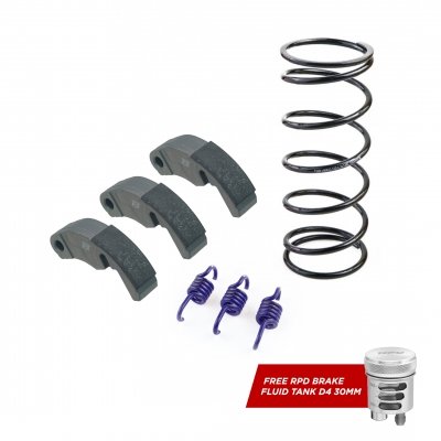 TDR Package CVT Clutch Shoe & Automatic Spring & Clutch Spring for PCX 160 (K1Z)