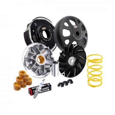 TDR Package Zozz for Vario 125 Bulb (KZR) with Sport Clutch Set Black