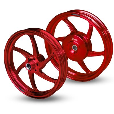 RPD CNC Casting Wheel Set Skyblade for Vario 160 CBS (F: 1.85x14, R: 2.15x14)