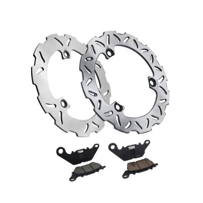 TDR Package T-Max Disc Rotor & Brake Pad (F&R) for N-Max (2DP)