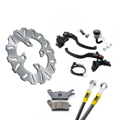 TDR Package Braking for Beat (KVY) with Master Brake RPD Genesis with Switch Brake