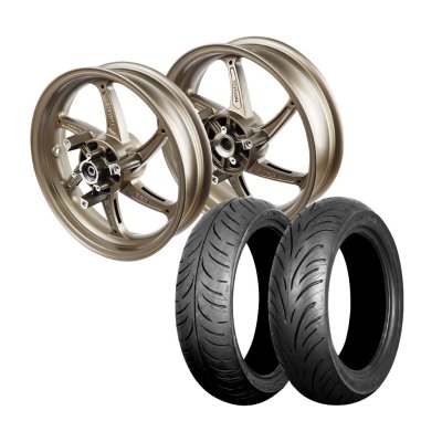 TDR Tires Package Explore Front & Rear for (B6H) All New N-Max / N-Max Turbo/Neo with Casting Wheel RPD Skyblade
