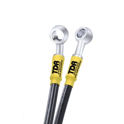 TDR Black Carbon Brake Hose for Aerox / NVX (ABS)