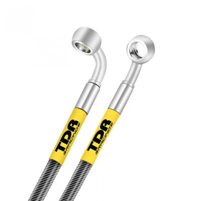 TDR Black Carbon Brake Hose for N-Max (Non-ABS)