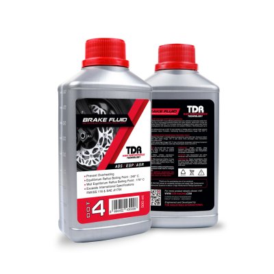 TDR Brake Fluid Fully Synthetic DOT4 - 500mL